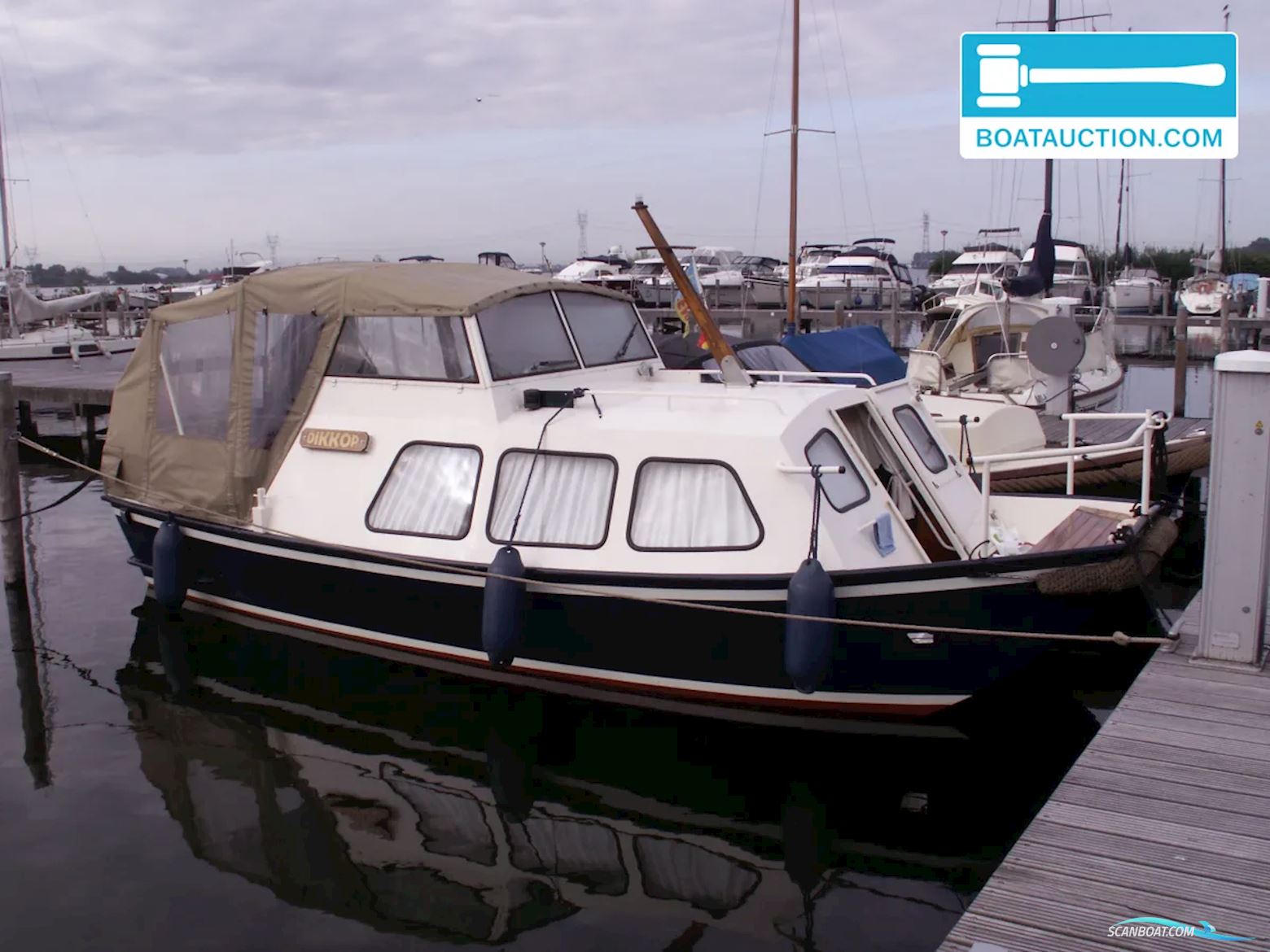 Doerak 680 Motorboot 1974, mit Yanmar motor, Niederlande