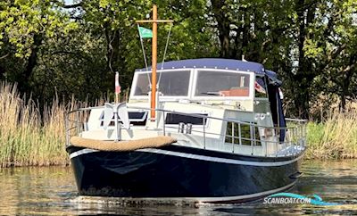 Doerak 950 Okak Motorboot 1973, mit Peugeot motor, Niederlande