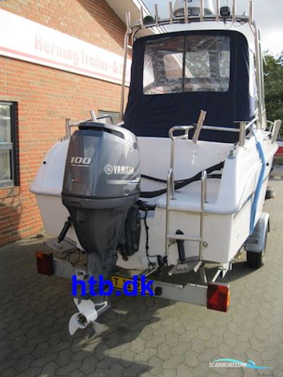 Drago 550 Fiesta m/Yamaha F100 hk 4-Takt - NU Nedsat KR. 20.000,- ! Motorboot 2008, mit Yamaha motor, Dänemark