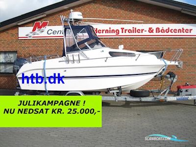 Drago 550 Fiesta m/Yamaha F100 hk 4-takt - NU NEDSAT KR. 25.000,- ! Motorboot 2008, mit Yamaha motor, Dänemark