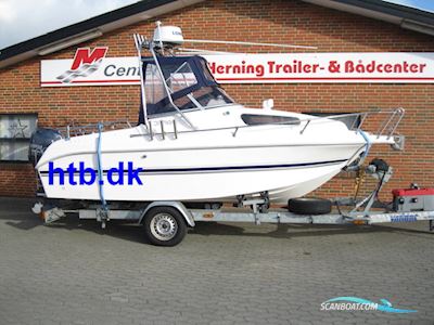Drago 550 Fiesta m/Yamaha F100 hk 4-takt Motorboot 2008, mit Yamaha motor, Dänemark