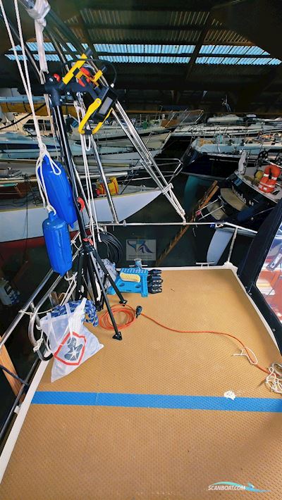 Eigenbau Reinke Tourina 10m Motorboot 1983, mit Mercedes OM 616 motor, Deutschland