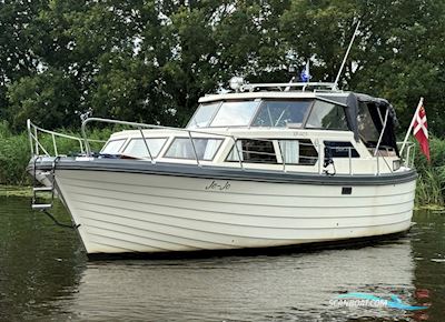 Elwaro 30 HT Motorboot 1978, mit Fors Sabb motor, Niederlande