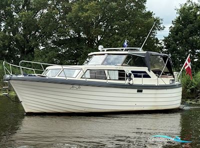 Elwaro 30 HT Motorboot 1978, mit Fors Sabb motor, Niederlande
