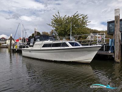 Excellent 9.60 OK AK Motorboot 2000, mit Yanmar motor, Niederlande