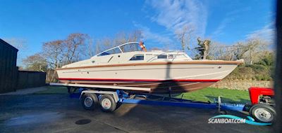 Fairey Spearfish Mkiii Motorboot 1989, mit 2 x Sabre 225Hp Diesel motor, England