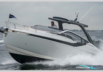 Fairline F-Line 33 Motorboot 2021, mit Volvo Penta Petrol V8-430 motor, Niederlande