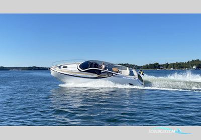 Fairline F//Line 33 Motorboot 2022, mit 2x Volvo Penta V8 430 CE/Dps CW motor, Sweden