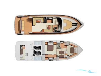 Fairline Squadron 55 Motorboot 2009, mit Volvo Penta D 12 motor, Griechenland