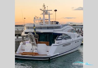 Fairline Squadron 58 Fly Motorboot 2007, mit Volvo Penta D12-800 EVC motor, Sweden
