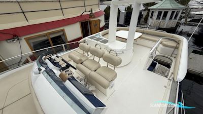 Fairline Squadron 58 Motorboot 2007, mit 2x Volvo Penta D12 800 Ca 820h motor, Sweden