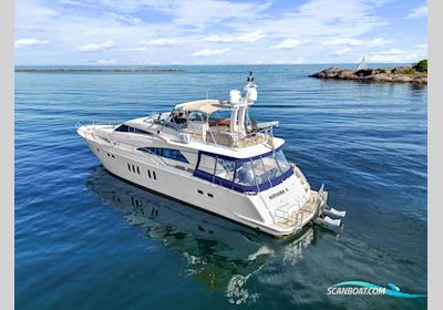 Fairline Squadron 74 Motorboot 2003, mit MTU motor, Sweden
