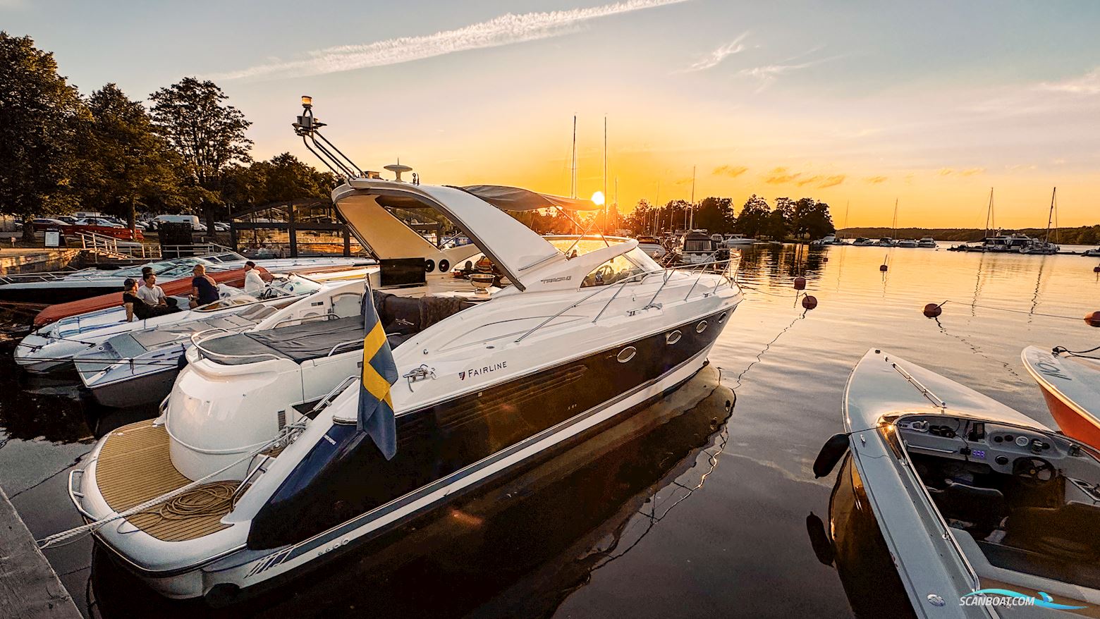 Fairline Targa 43 Motorboot 1999, mit Volvo Penta TAMD 73 motor, Sweden