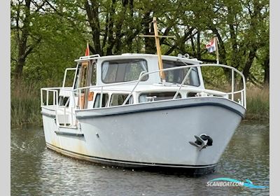Fidego Gsak Motorboot 1972, mit Peugeot motor, Niederlande
