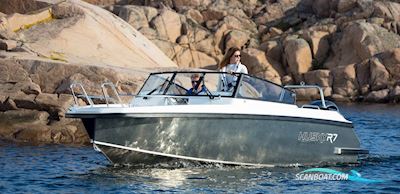 Finnmaster Husky R7 - Yamaha 150 HK/Udstyr Motorboot 2025, mit Yamaha F200XB motor, Dänemark