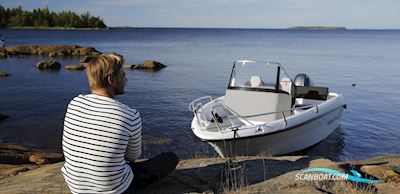 Finnmaster S5 Motorboot 2025, mit Yamaha F80LB motor, Dänemark