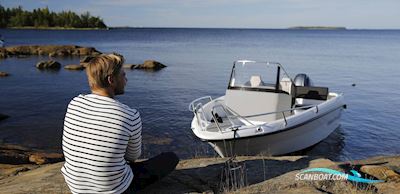 Finnmaster S5 Motorboot 2024, mit Yamaha F80LB motor, Dänemark