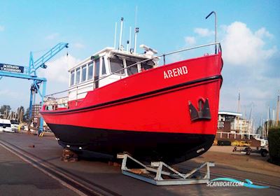 Fishing Inspection Boat Motorboot 1926, mit GM Detroit Diesel motor, Niederlande
