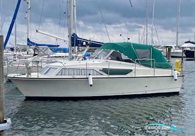 Fjord 27 Cruiser Motorboot 1976, mit Volvo Penta MD32 motor, Dänemark