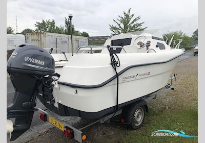Fjordjollen 450 Cabin Motorboot 2024, mit Yamaha F40FETL motor, Dänemark