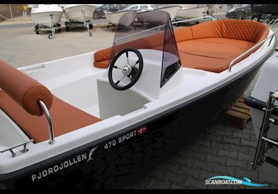 Fjordjollen 470 Sport Motorboot 2023, mit Yamaha F30Betl motor, Dänemark