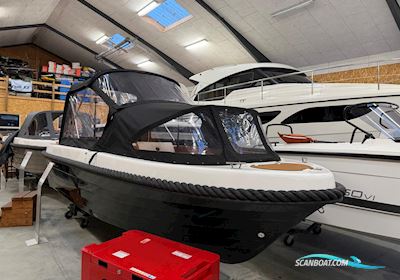 Fjordjollen 500 Classic Høj Kaleche Motorboot 2026, mit Yamaha motor, Dänemark