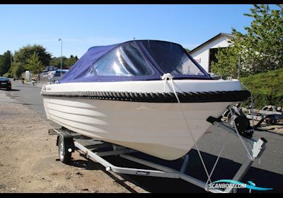 Fjordjollen 500 Classic Motorboot 2022, mit Yamaha F40FETL motor, Dänemark