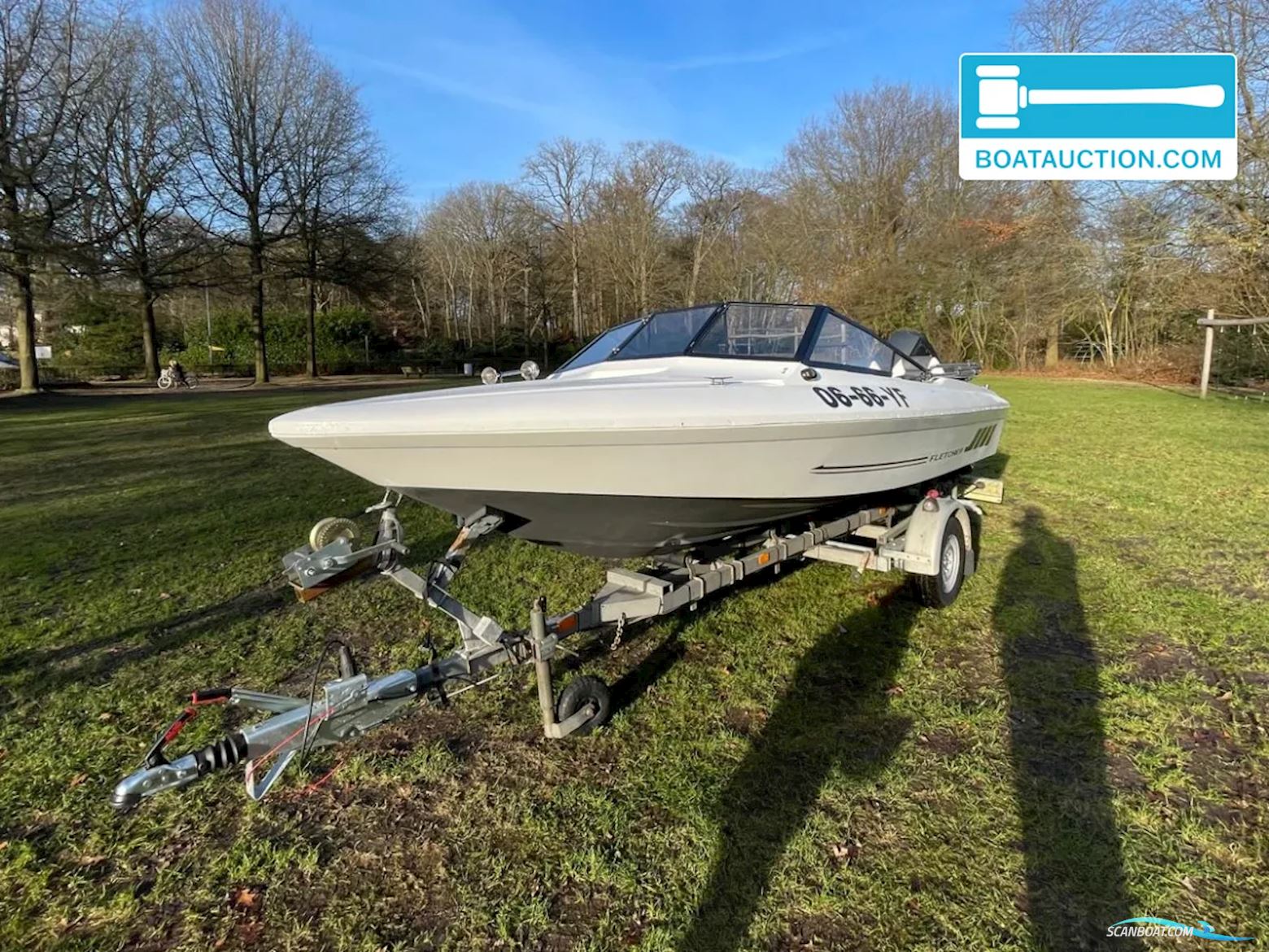 Fletcher Arrowbeau 17 Motorboot 1986, mit Suzuki motor, Niederlande