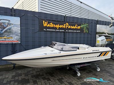 Fletcher Arrowsprint 13 Motorboot 1995, mit Honda motor, Niederlande