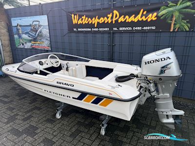 Fletcher Arrowsprint 13 Motorboot 1995, mit Honda motor, Niederlande