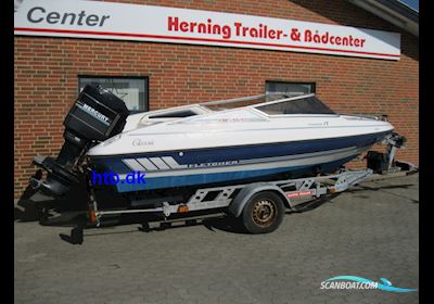 Fletcher Bravo Arrowstreak 17 Classic m/Mercury 100 hk ELPTO og Indespension trailer Motorboot 1994, mit Mercury motor, Dänemark