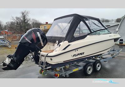 Flipper 670 DC Motorboot 2015, mit Mercury motor, Sweden