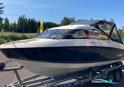 Flipper 670 ST Motorboot 2013, mit Mercury motor, Sweden