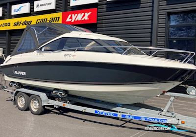 Flipper 670 ST Motorboot 2013, mit Mercury motor, Sweden