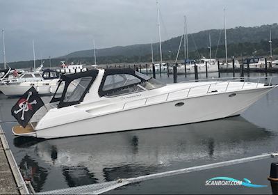 Fountain 38 Express cruiser Motorboot 2005, mit Twin mercruiser 496 Mag HO motor, Sweden