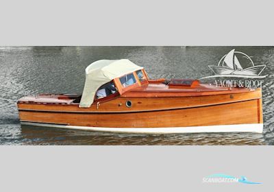 Fröbergs Fröberg Mahagonie Oldtimer Motorboot 1926, mit Volvo Penta motor, Deutschland