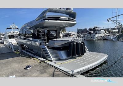 Galeon 700 Skydeck Motorboot 2024, mit 2x Man Marine V8 1200 motor, Sweden
