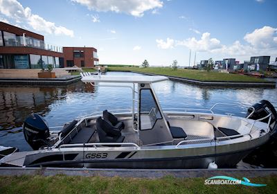 Gliseris G6T Aluminiumsbåd Motorboot 2025, Dänemark
