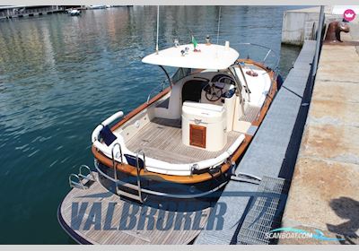 Gozzo Salernitano Venere 28 Motorboot 2009, mit Hyundai V6 motor, Italien