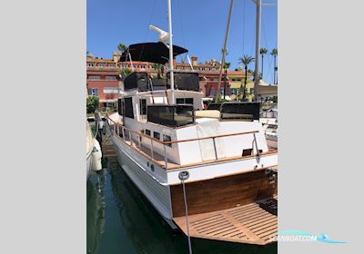 Grandbanks 42 Classic Motorboot , mit Perkins motor, Dänemark