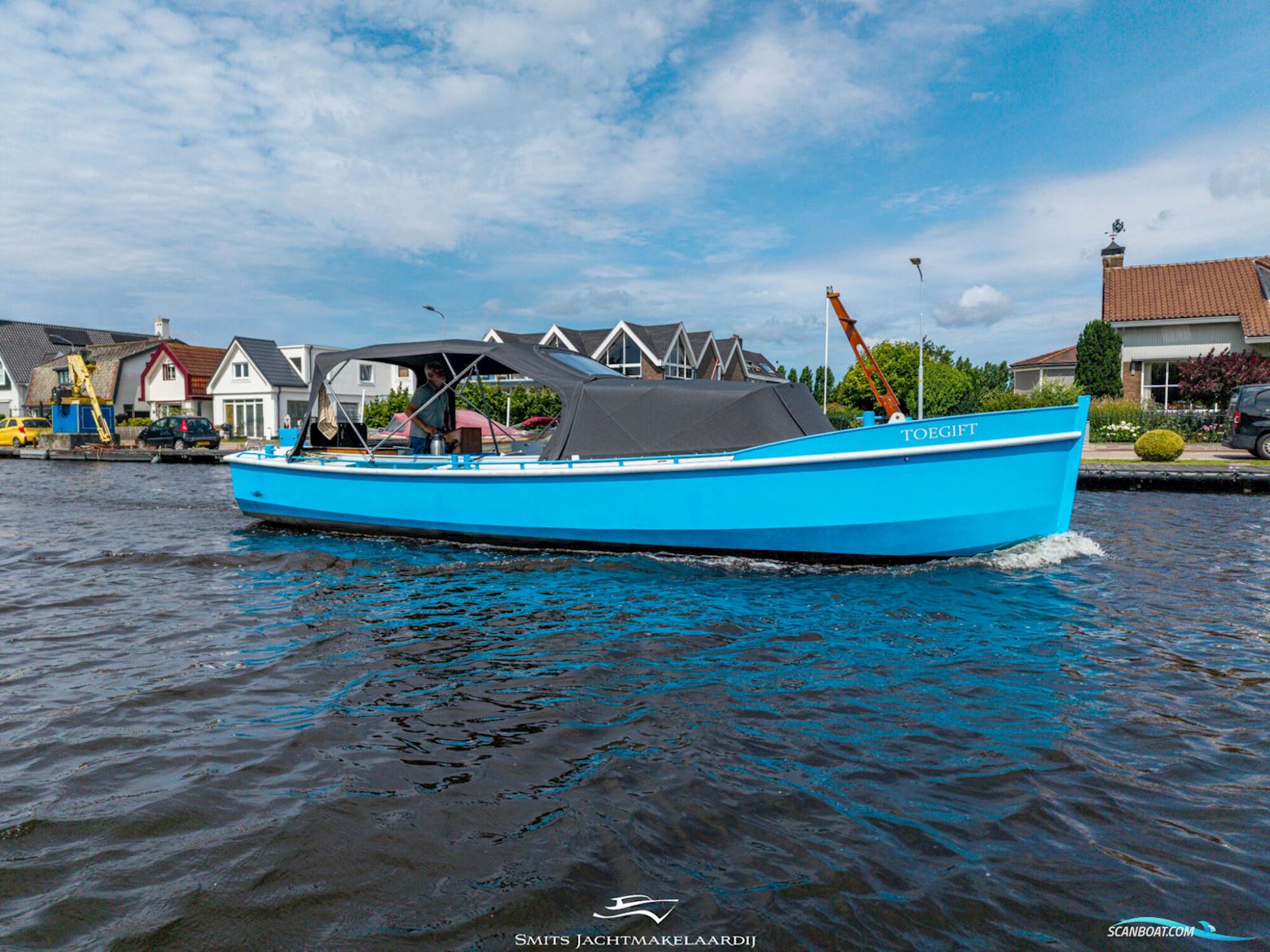 Heger Spiegelsloep 9.00 OK Motorboot 2003, mit Lombardini motor, Niederlande