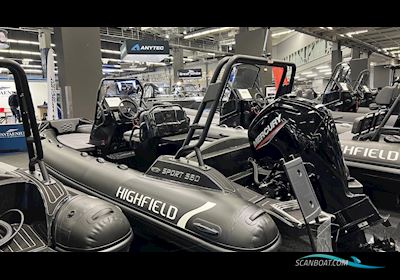 Highfield SP 560 Motorboot 2024, mit Mercury 115 PRO XS motor, Sweden