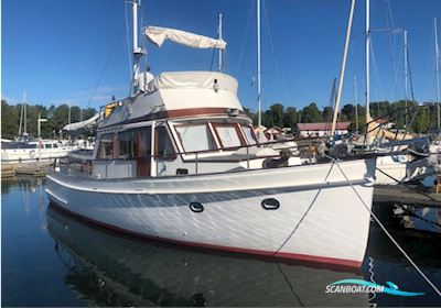 Hiptimco Motorboot 1979, mit 2 st Ford Lehmann 6-cylindriga dieselmotorer på 120 hk vardera motor, Sweden