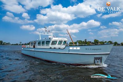 Houseboat MS COMPAGNON Motorboot 1965, mit DAF motor, Niederlande