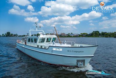Houseboat MS COMPAGNON Motorboot 1965, mit DAF motor, Niederlande