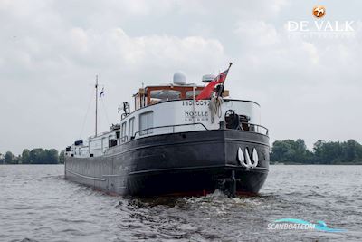 Houseboat Waterloft Luxemotor Spitz 38M Motorboot 1951, mit Gardner motor, Niederlande