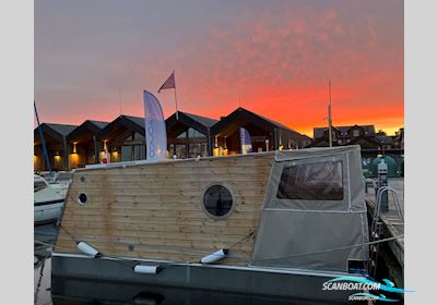 Husbåde Med Elmotor - Udlejnings Koncept Eller Bolig Motorboot 2023, mit Torquedo motor, Dänemark