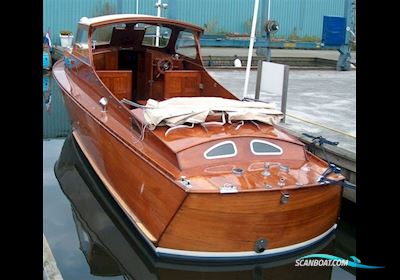 Iversen Siroka Motorboot 1939, mit Volvo Penta motor, Niederlande