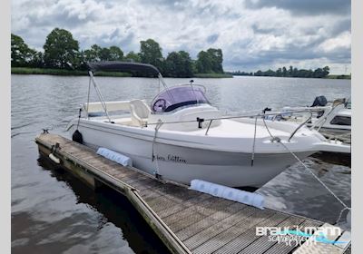 Janmor Sundeck 650 Motorboot 2015, mit Honda motor, Deutschland