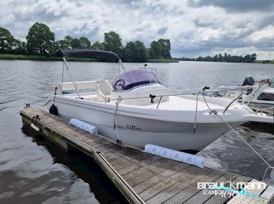 Janmor Sundeck 650 Motorboot 2015, mit Honda motor, Deutschland